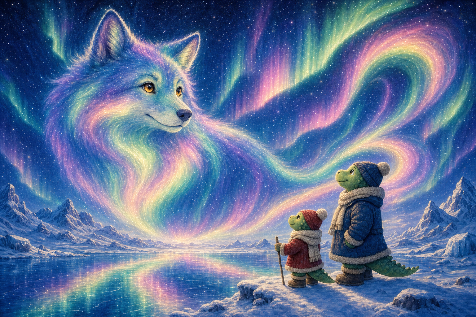 Firlefanz and the Northern Lights