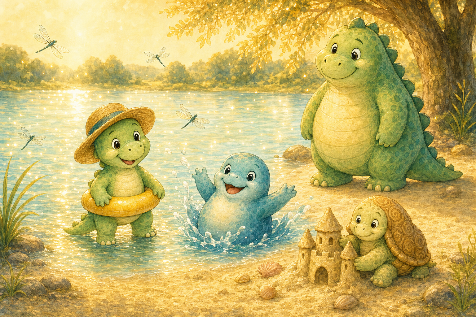 Firlefanz at the Glittering Lake