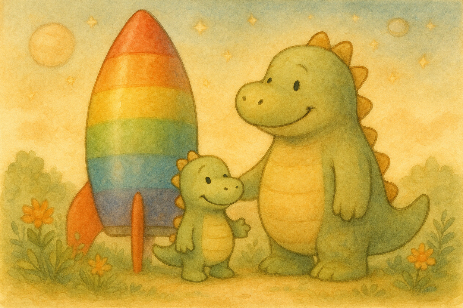 Firlefanz and the Colorful Rocket